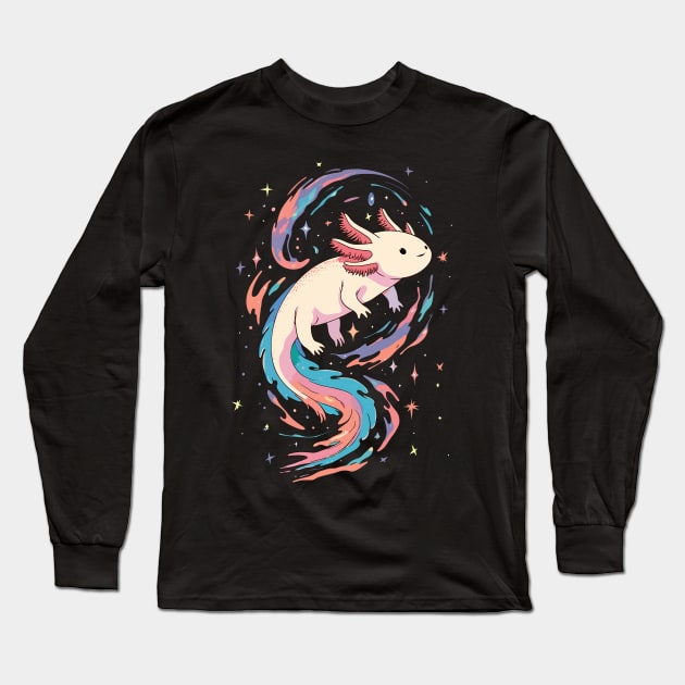 intergalactic painter Long Sleeve T-Shirt by hunnydoll